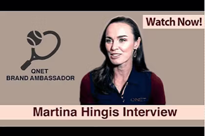 VIDEO: Off Court With QNET Featuring Martina Hingis