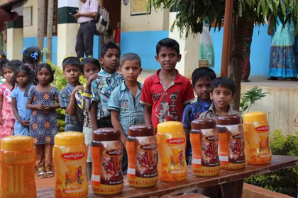 QNET In Association with Lions Club Marks Children’s Day with Health Camp for Govt School