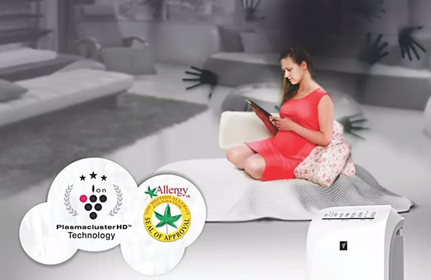 Combating Indoor Air Pollution with SHARP QNET Air Purifiers
