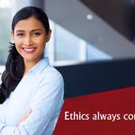 A confident young woman following QNET Code of ethics in direct selling