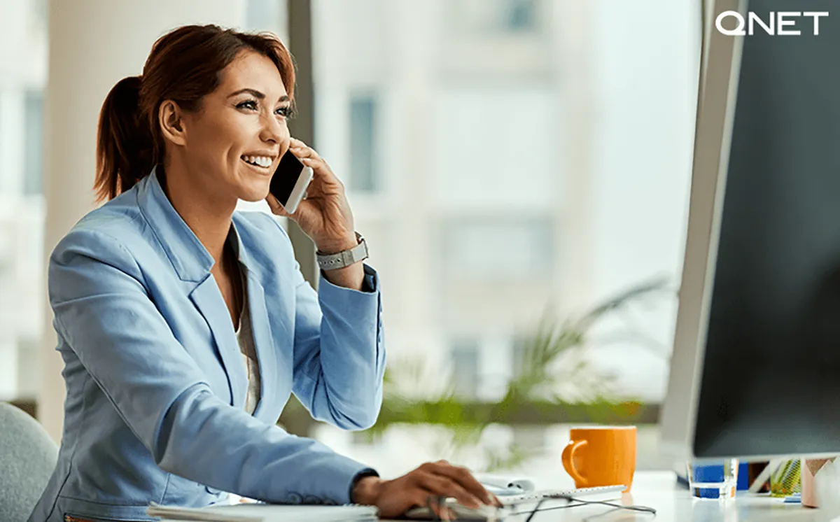 A-direct-seller-working-on-her-QNET-Direct-Selling-business