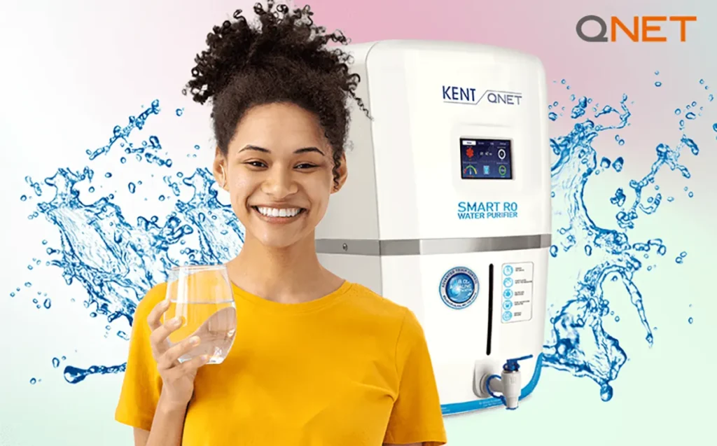 KENT QNET Smart Alkaline RO Water Purifier by QNET