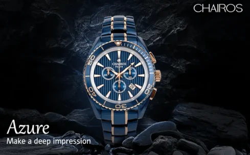 Close up of chairos azure