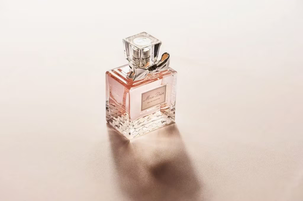 Chairos watches: A pretty pink bottle of perfume