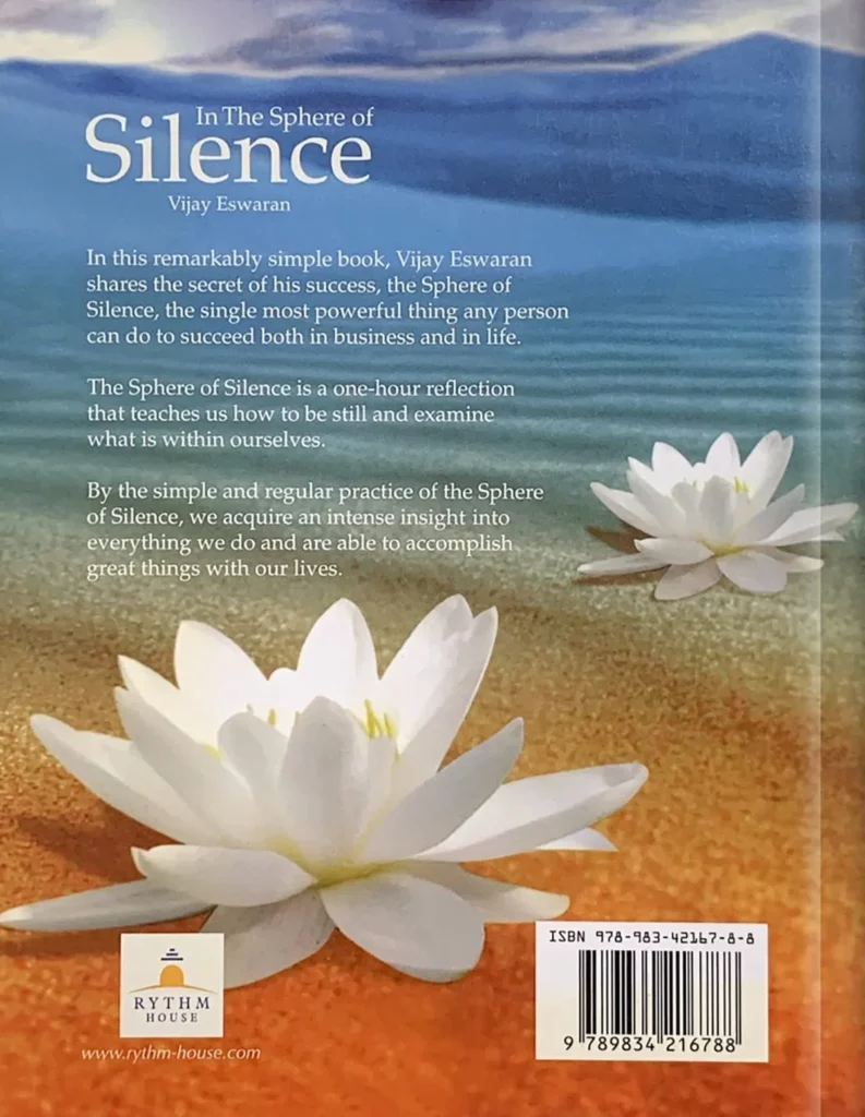 Harnessing the Sphere of Silence to unlock your potential: image 2 Sphere of silence: An image of the book cover
