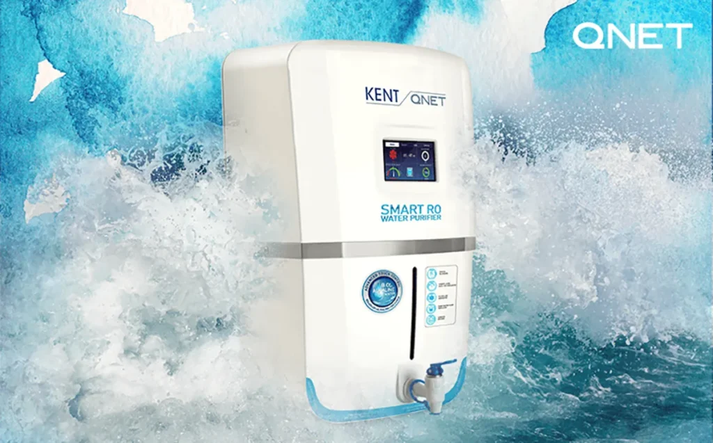 KENT-QNET SMART Alkaline Mineral RO Water purifier retains all the natural minerals