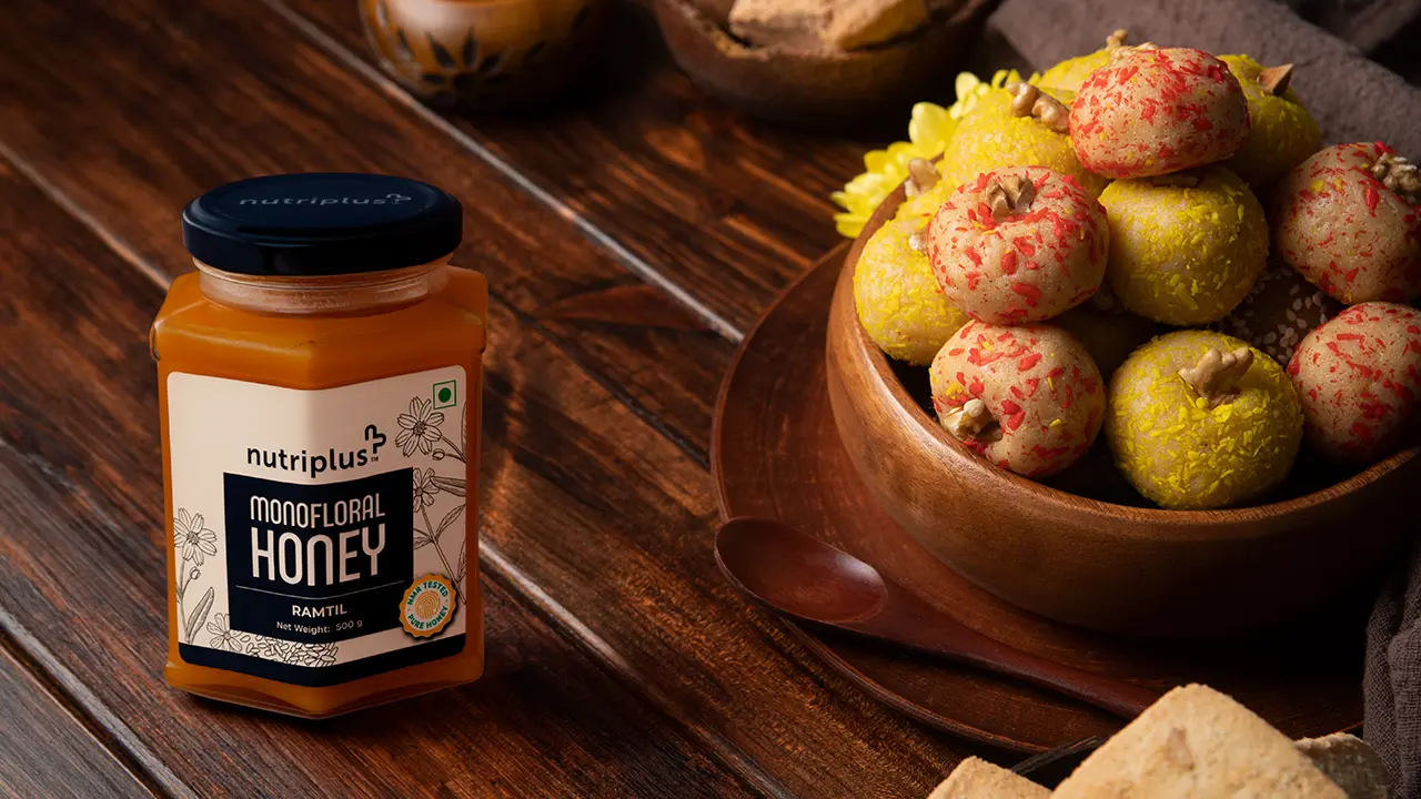 Diwali Sweets made with Nutriplus Monofloral Honey
