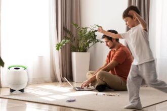 Portable Air Purifier for home by HomePure Zayn